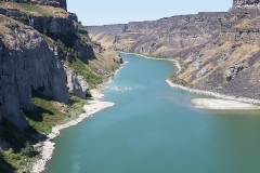 Snake River at Shoshone Falls