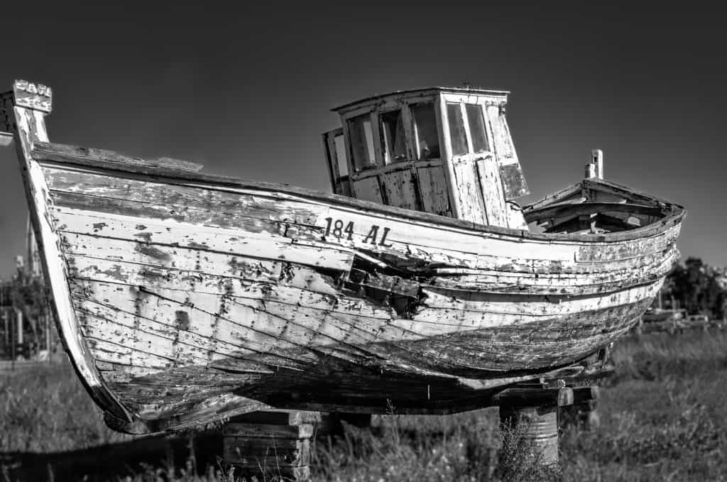 rotten old boat
