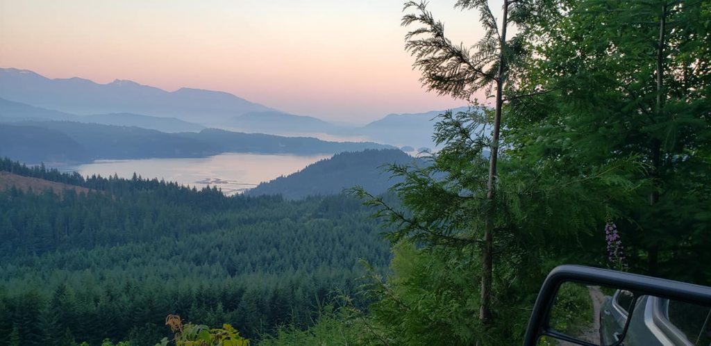 A beautiful view of Howe Sound